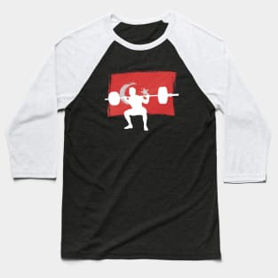 Turkish Squats - Powerlifting Baseball T-Shirt